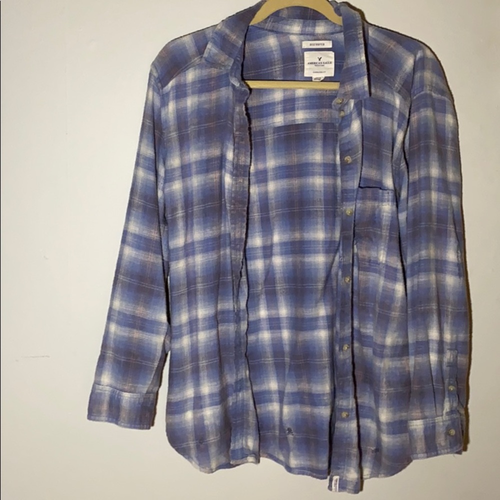 American Eagle Outfitters “Destroyed” Flannel